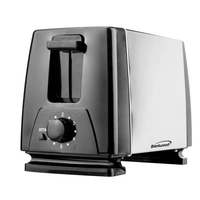 Brentwood two-slot stainless steel toaster