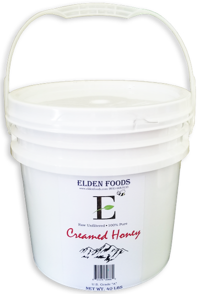 Raw Creamed Honey — 5 gal (60 lb) — Bucket